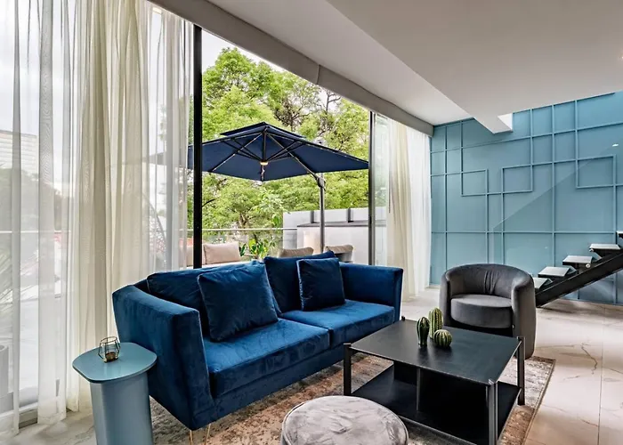 Two-in-one Group Haven With Terrace, Wifi & Comfort * Mexico City