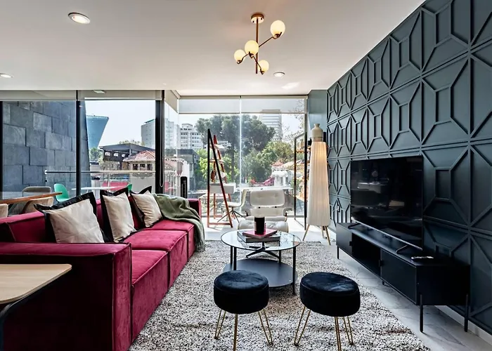 Two-in-one Group Haven With Terrace, Wifi & Comfort Mexico City